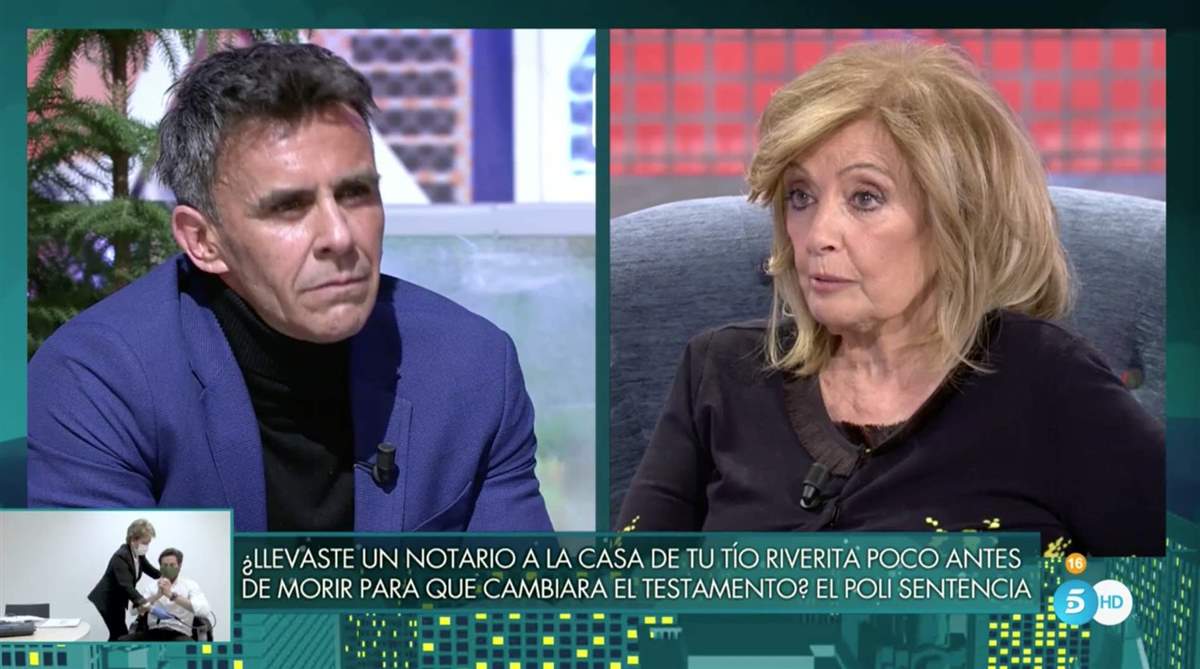 Alonso Caparrós y María Teresa Campos