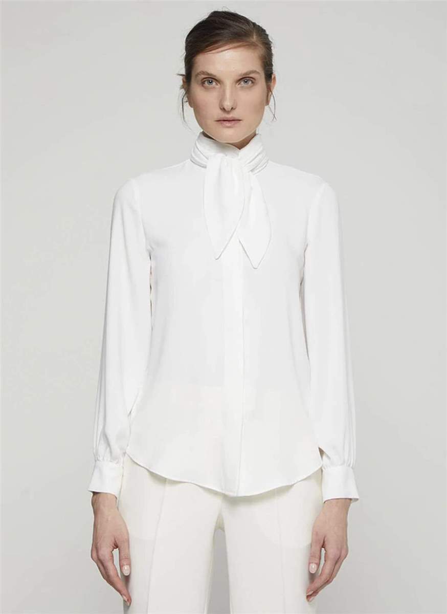 Blusa blanca primavera 2021 7