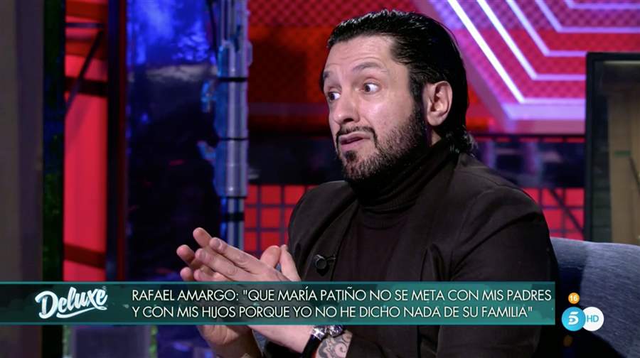 Rafael Amargo habla de Patiño