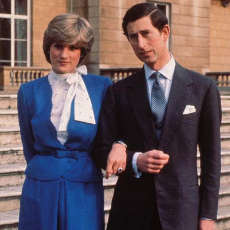Lady Di y el príncipe Carlos