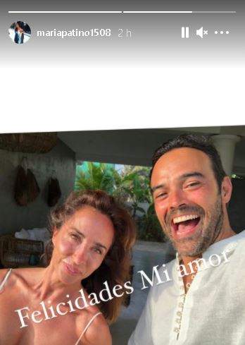 María Patiño felicita a su marido, Ricardo, por su cumpleaños: "Mi amor"