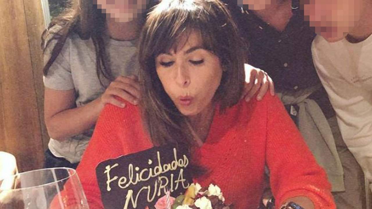 Nuria Roca celebra su cumpleaños por todo lo alto rodeada de sus tres hijos: "Mi regalo"