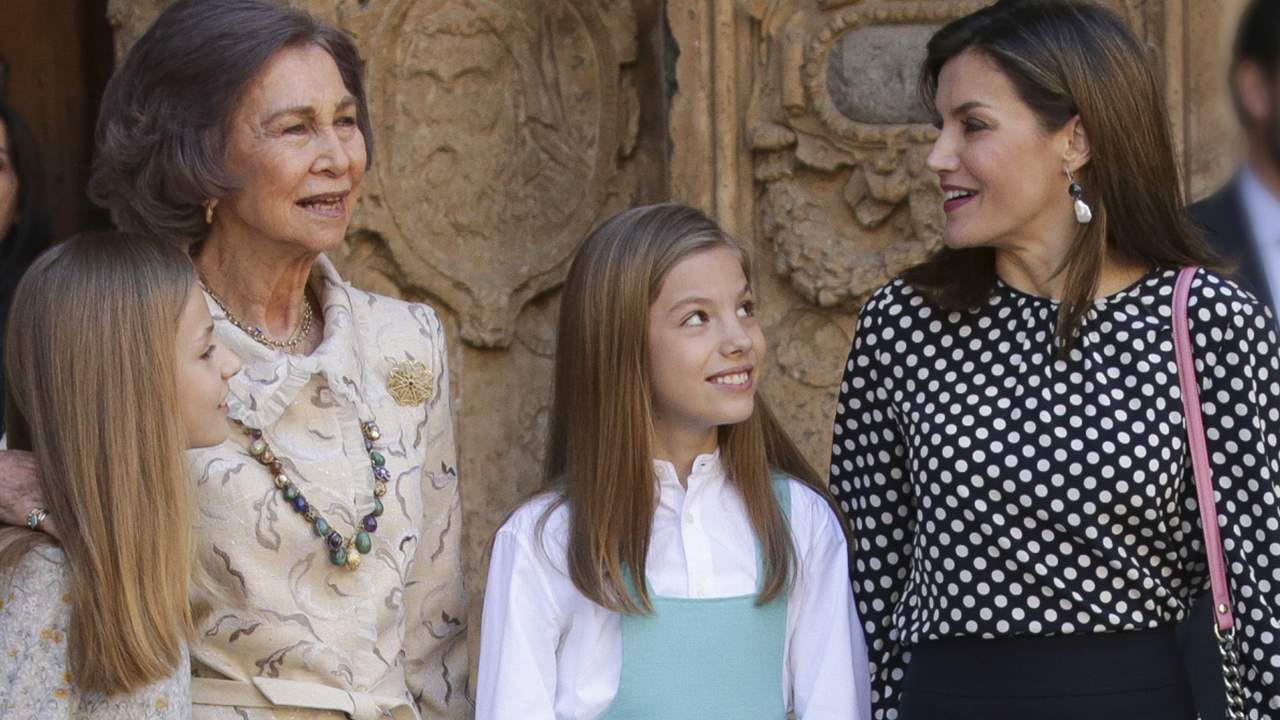 La reina Letizia y la reina Sofía tres años después de su rifirrafe en la misa de Pascua
