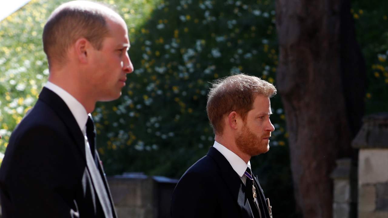 El príncipe Guillermo y el príncipe Harry acercan posturas tras el funeral al duque de Edimburgo