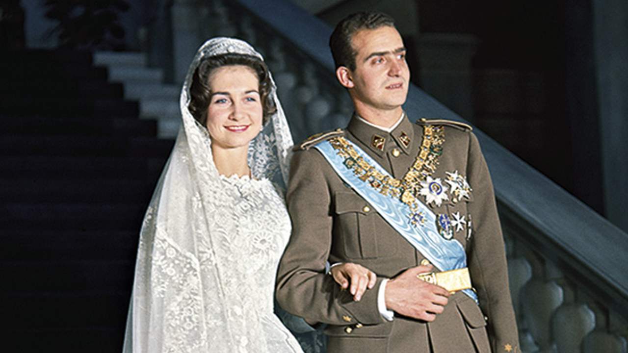 Así fue la accidentada noche de bodas de Juan Carlos y Sofía