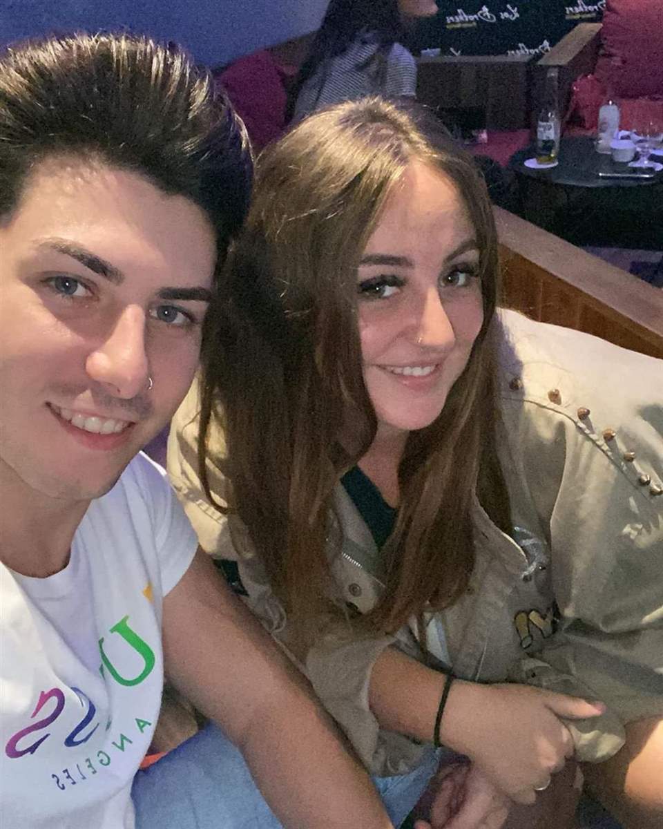 Rocío Flores y Manuel Bedmar