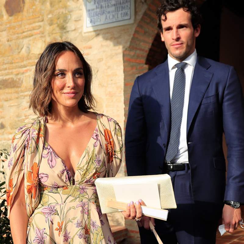 Tamara Falcó, acompañada de Iñigo Onieva, brilla en la boda de Felipe Cortina y Amelia Millán