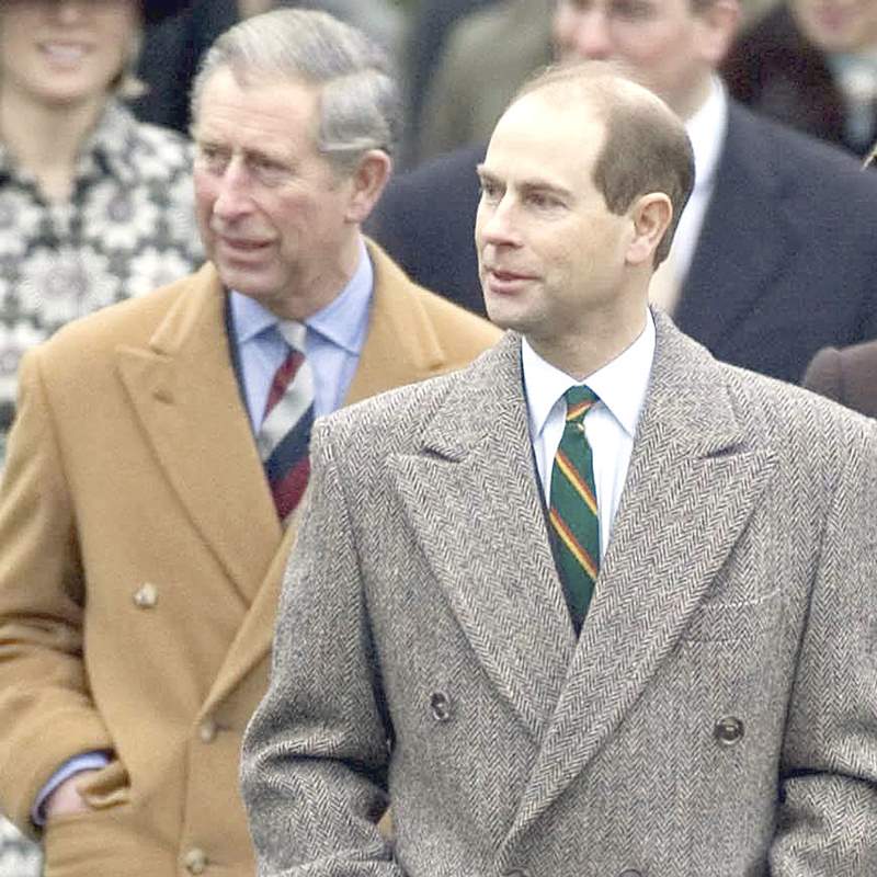 El príncipe Carlos y su hermano Eduardo, en guerra por el título de duque de Edimburgo