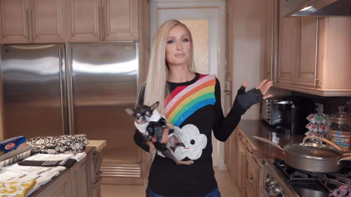 En la cocina con Paris Hilton