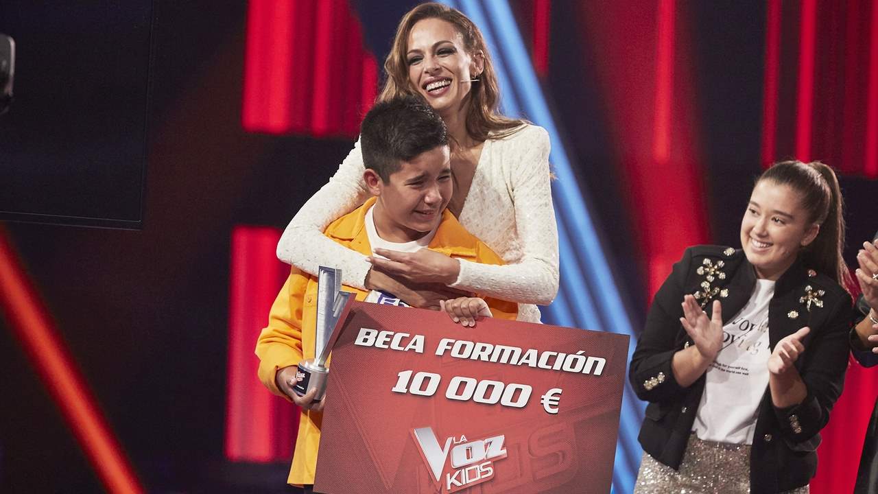 Final 'La Voz Kids': Levi, del equipo de Melendi, ganador