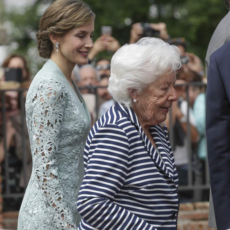La reina Letizia y los gestos que demuestran que su abuela era su debilidad
