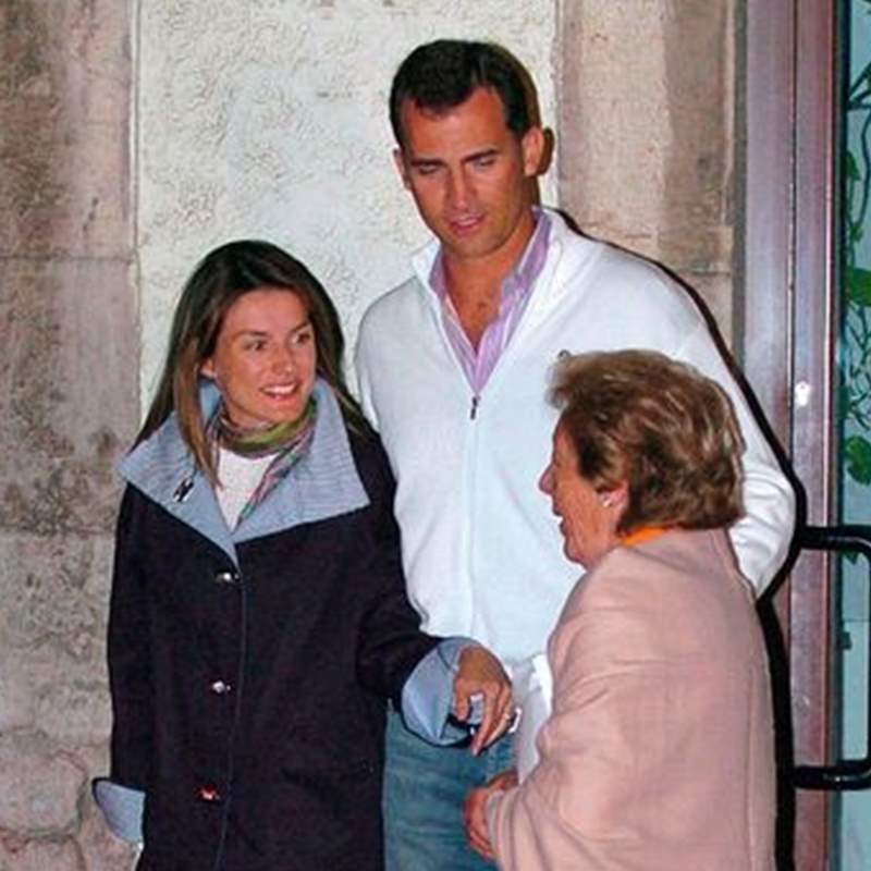 Salen a la luz las visitas secretas de la reina Letizia a su abuela, Menchu Álvarez del Valle