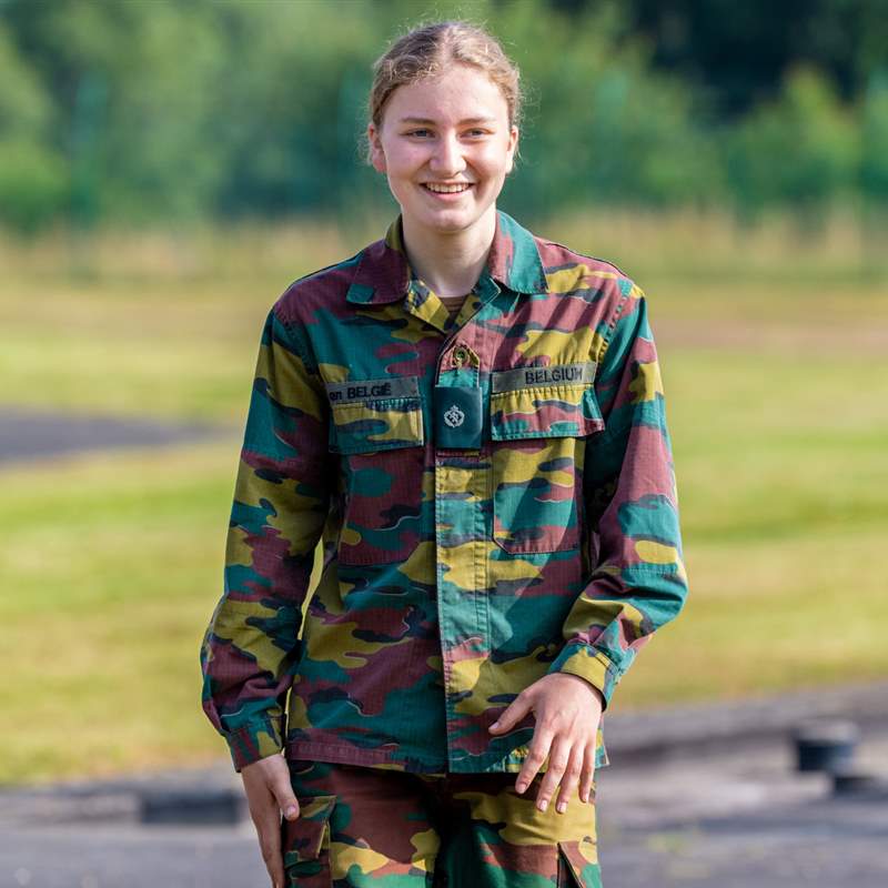 Elisabeth de Bélgica cierra su primer año en la 'Royal Military Academy'