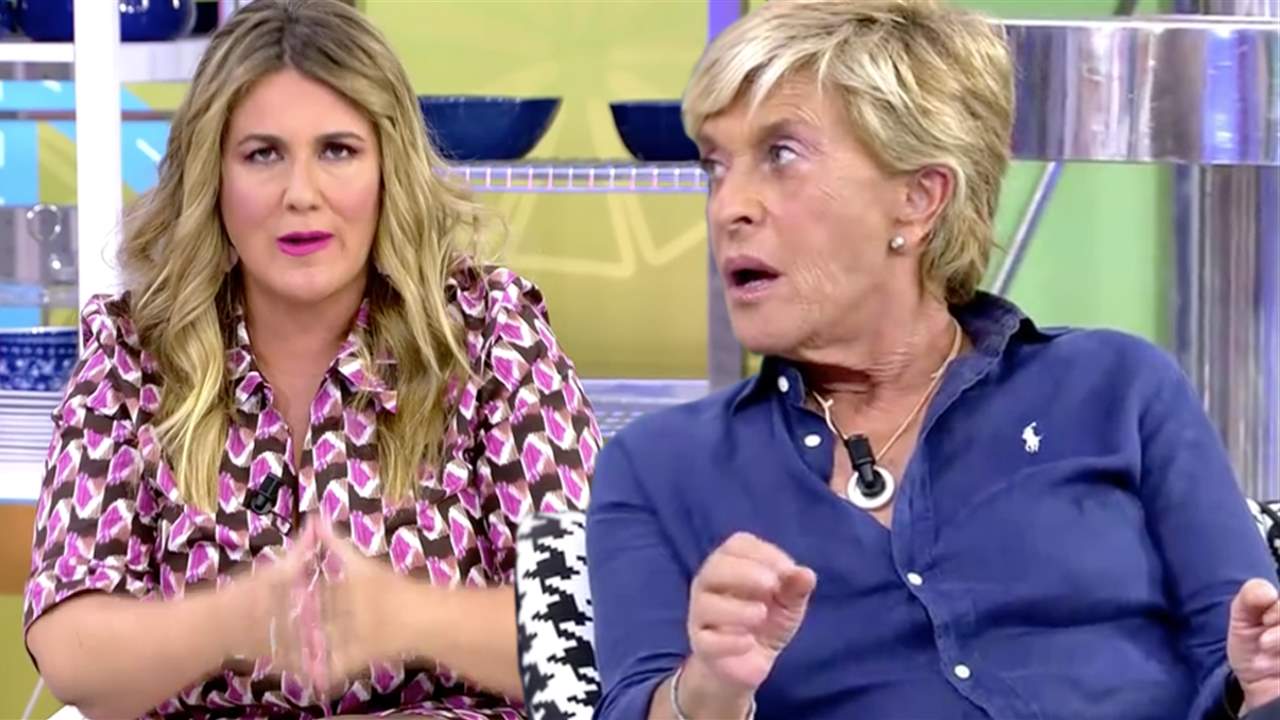 Carlota Corredera regaña a Chelo García Cortés en directo: "¿Cuántas veces me vas a romper el corazón?"