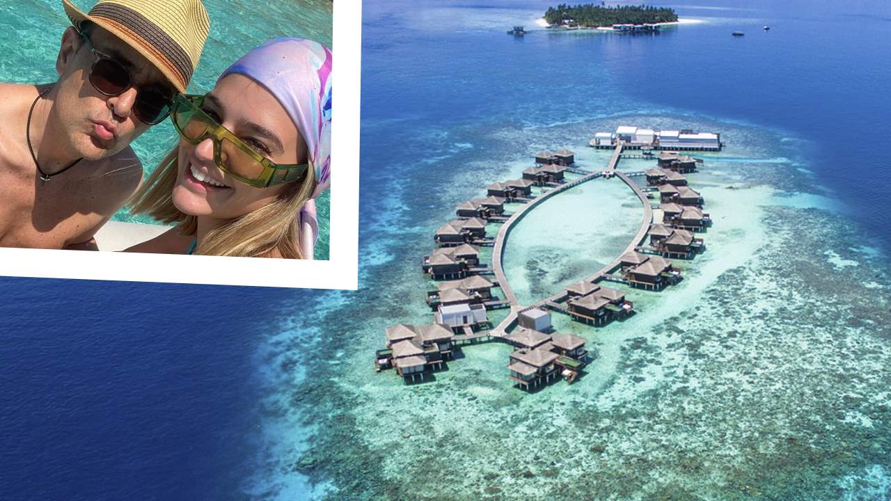 laura escanes risto mejide maldivas collage