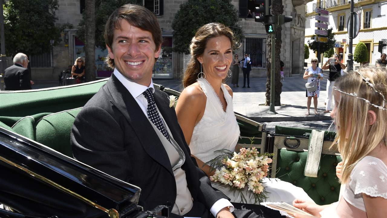 Carla Vega-Penichet y Carlos Cortina se casan en Jerez