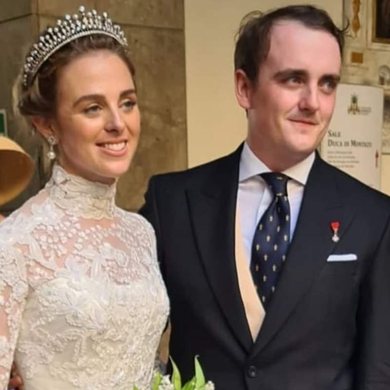 Carruaje, tiara real... TODO sobre la boda de Jaime de Borbón-Dos Sicilias y Charlotte Lindesay-Bethune