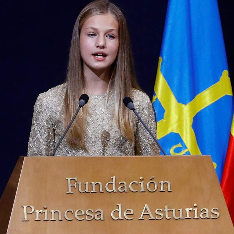 La princesa Leonor da un paso al frente y acude por primera vez al concierto de los Premios Princesa de Asturias