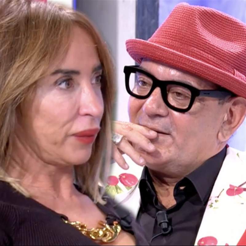 María Patiño frena la entrevista a José Corbacho en 'Sábado Deluxe': "Quiero darte las gracias por algo"