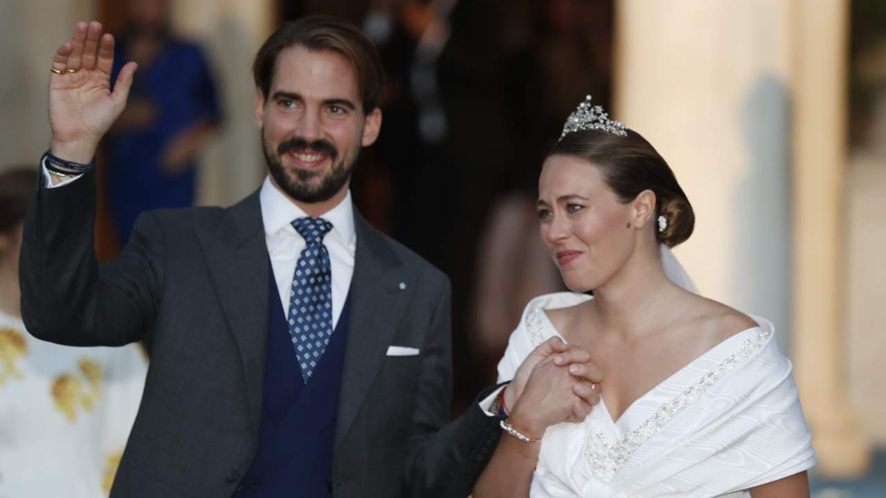 Philippos de Grecia reúne en su boda, en Atenas, a los 'royals' europeos