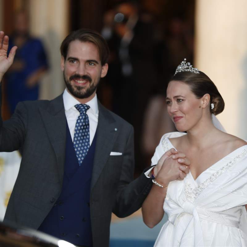 Philippos de Grecia reúne en su boda, en Atenas, a los 'royals' europeos