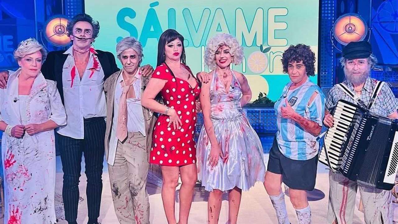 Belén Esteban desata la locura en twitter con su disfraz de Cristina La Veneno en 'Sálvame'