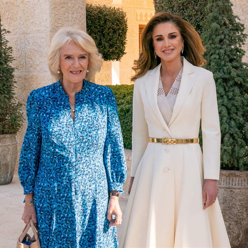 Letizia y Rania de Jordania: comparativa de dos elegantes anfitrionas en la distancia