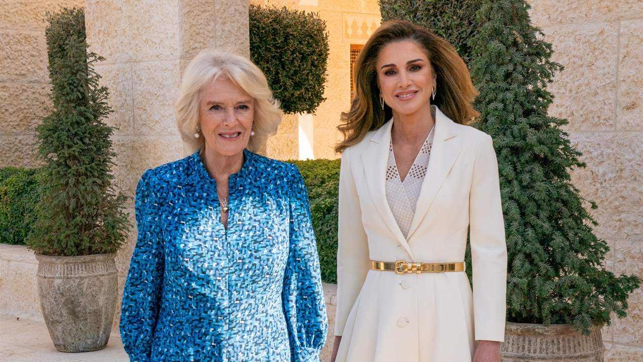 Letizia y Rania de Jordania: comparativa de dos elegantes anfitrionas en la distancia