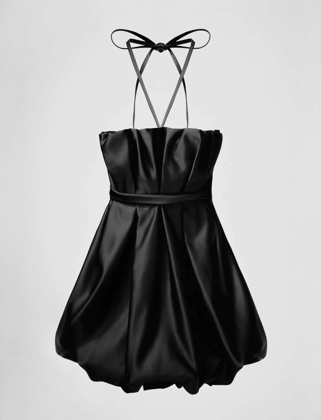 Vestido negro Zara