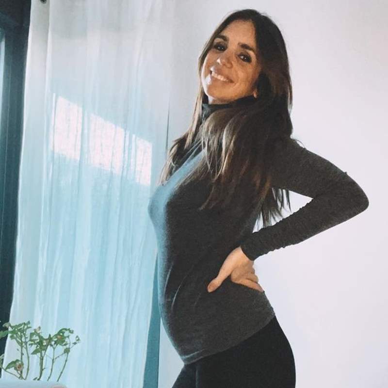 Elena Furiase presume de barriguita en su segundo embarazo