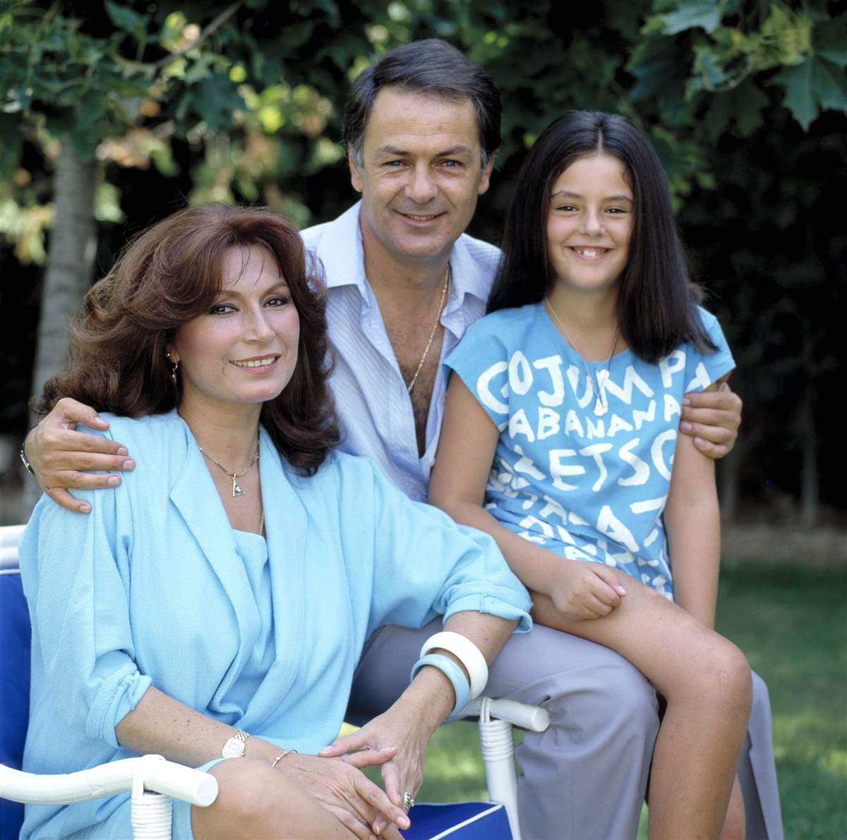 Rocío Jurado, Pedro Carrasco y Rocío Carrasco en 1985