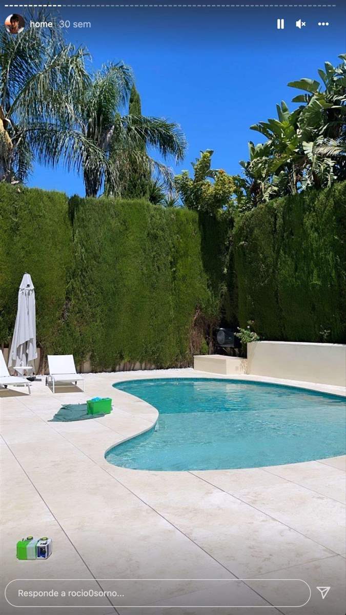 El jardín con piscina de Rocío Osorno