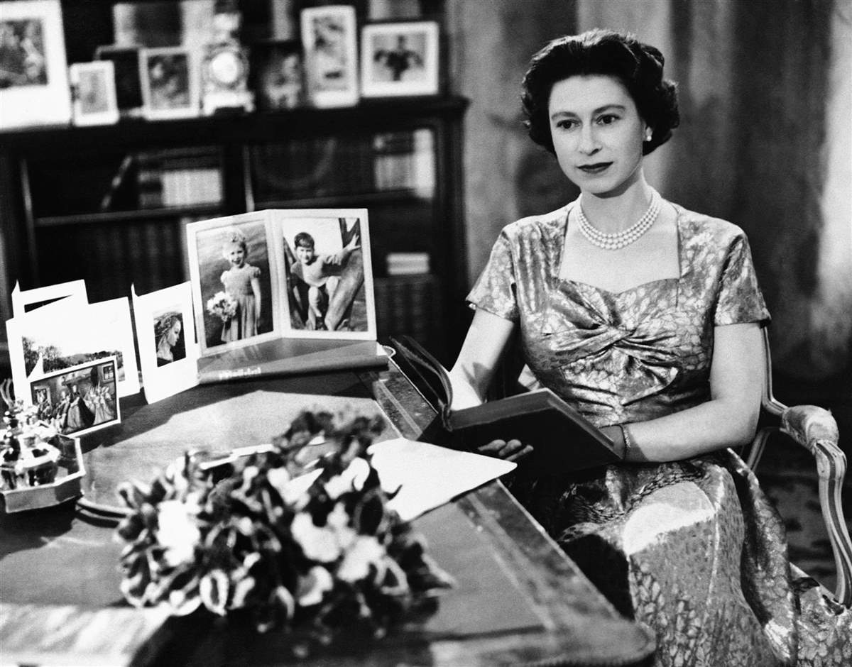 Reina Isabel II discurso navidad 1957