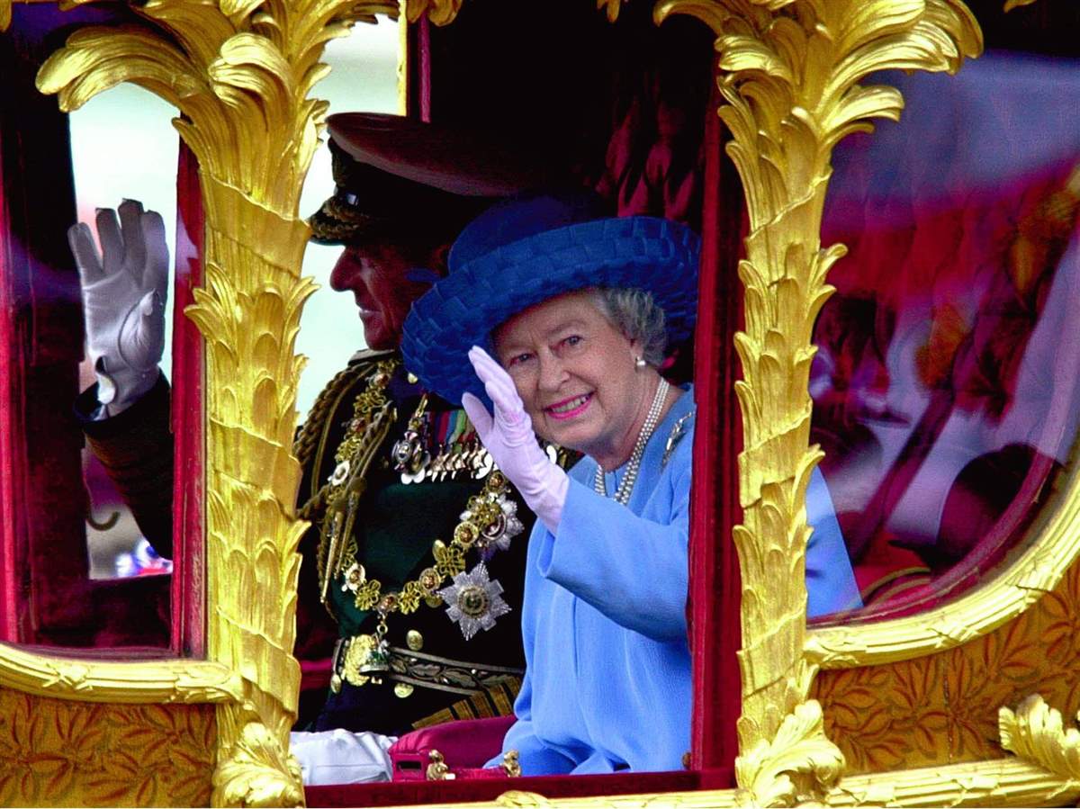 Reina Isabel II Jubileo de Oro en 2002
