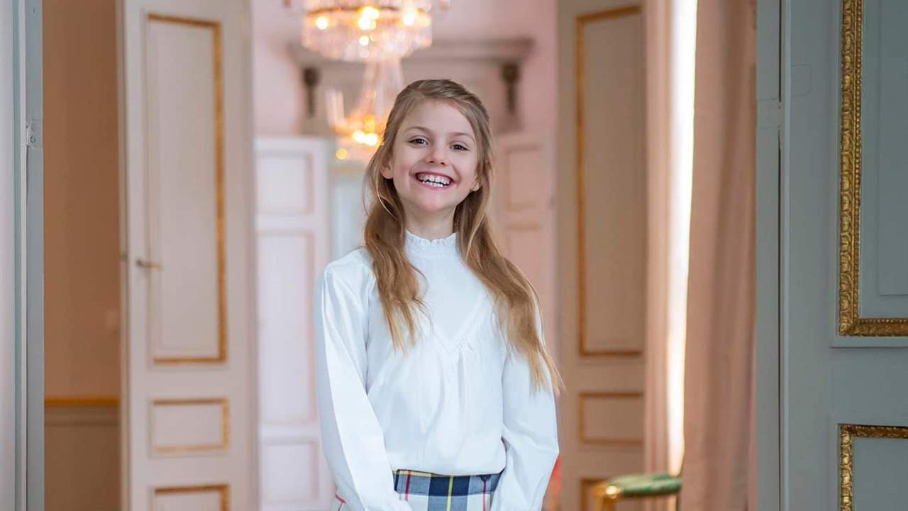 Estelle de Suecia, la princesa feliz, cumple 10 años como símbolo de una nueva generación