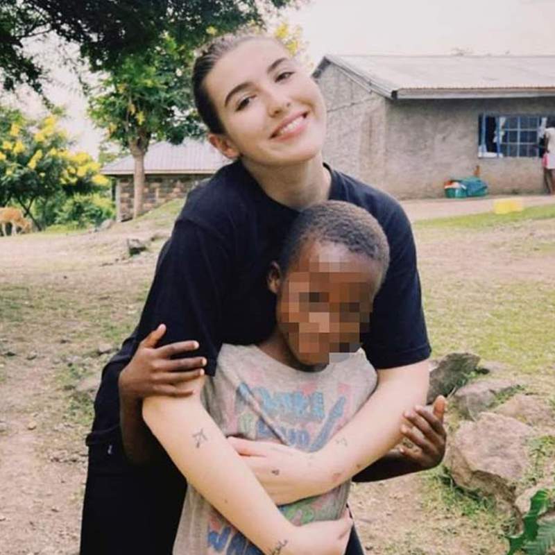 Las bonitas sensaciones de Alba Díaz durante sus primeros días de voluntariado en África