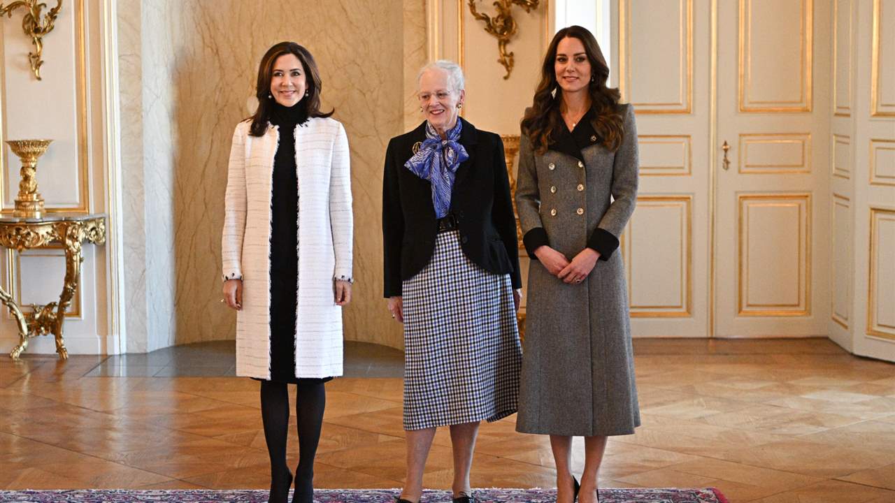 Kate Middleton, Mary y Margarita de Dinamarca