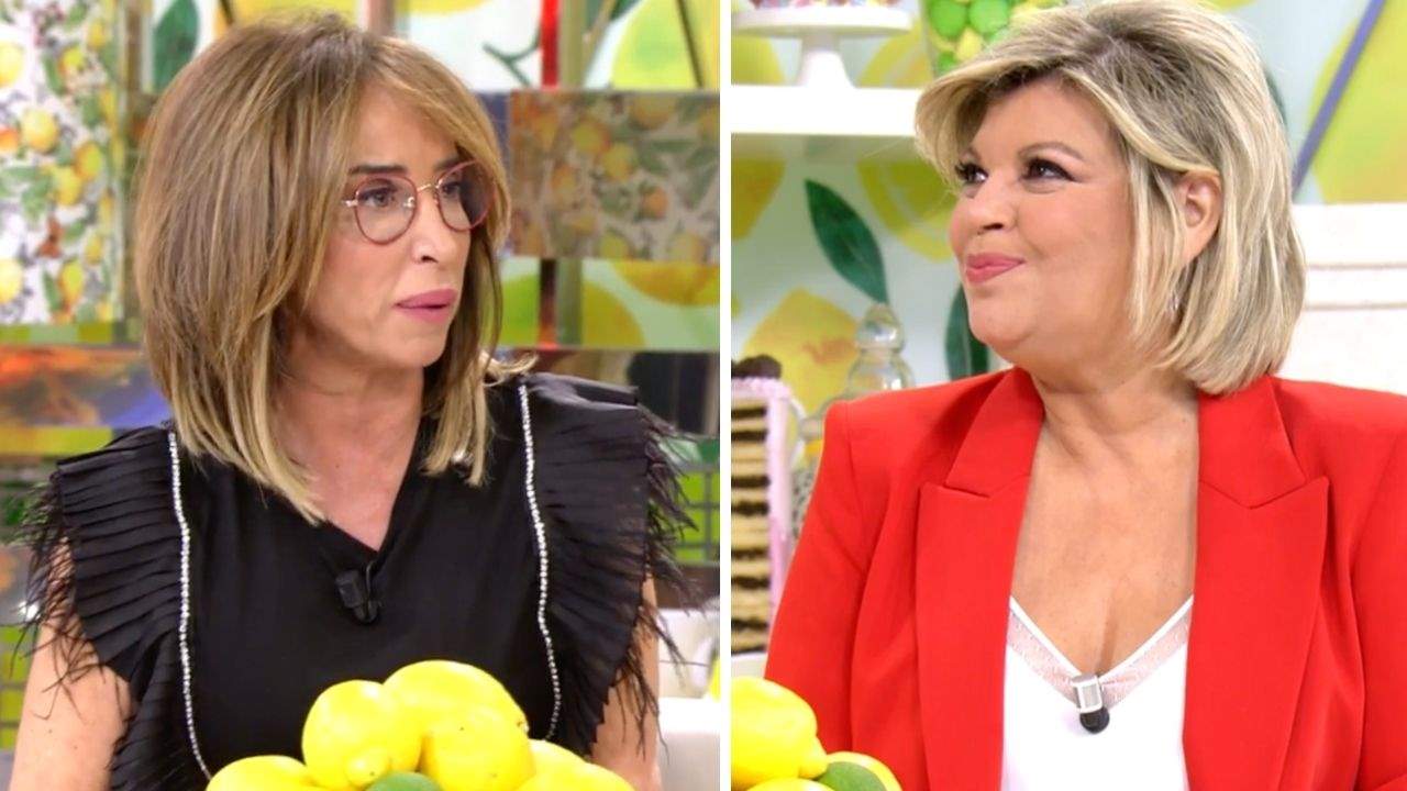 María Patiño y Terelu Campos dan un pequeño detalle de su sueldo en 'Sálvame Lemon Tea' 