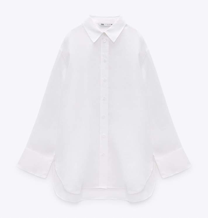 Camisa oversize Zara