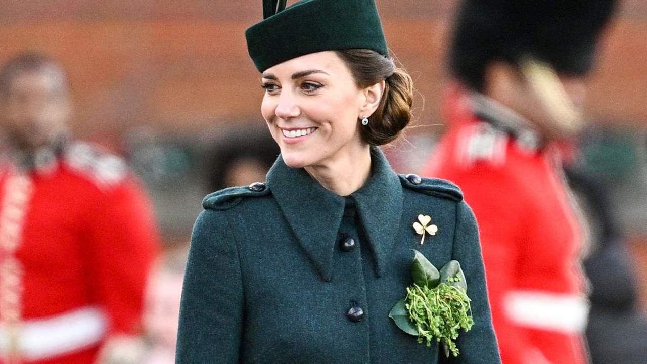 Kate Middleton deslumbra en el Día de San Patricio con un abrigo de 3.800 euros