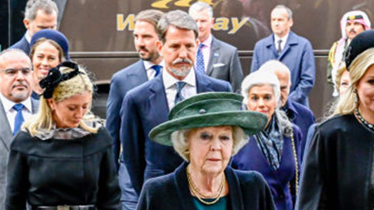 El incómodo momento entre Marie Chantal y la reina Letizia en el funeral del duque de Edimburgo
