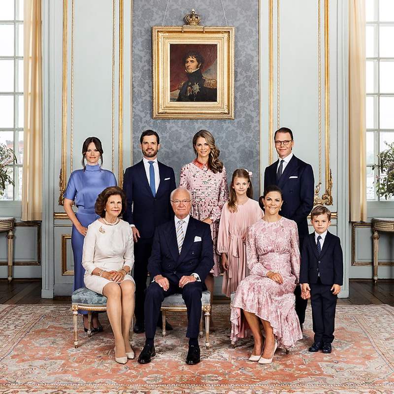 Nuevas fotos oficiales de la Casa Real de Suecia con motivo del estreno de su página web