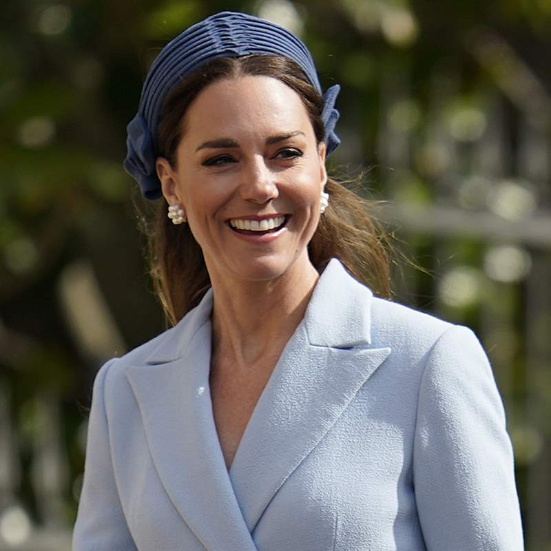 Kate Middleton se vuelve a inspirar en la reina Letizia para lucir un look de Pascua impecable