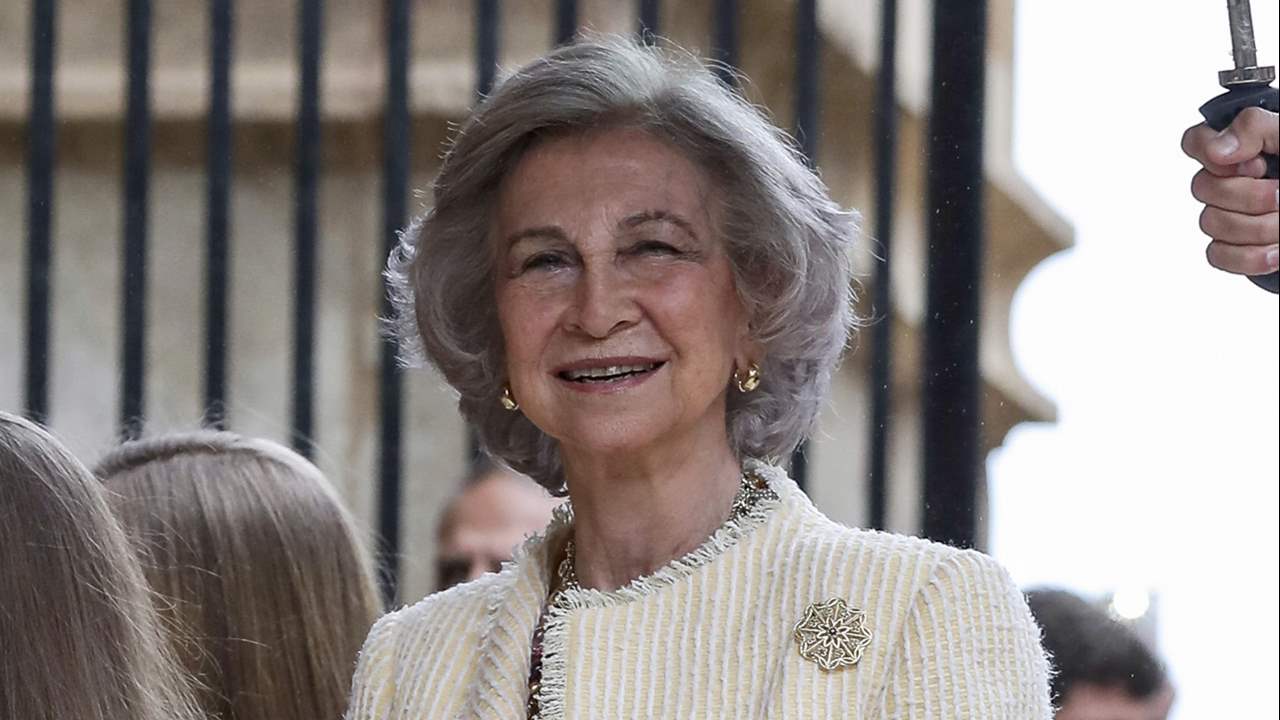 La reina Sofía también rompe la tradición y da plantón a la misa de Pascua en Palma de Mallorca