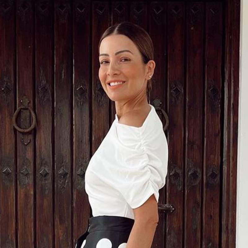Virginia Troconis tiene la alternativa perfecta al vestido de flamenca para brillar en la Feria de Abril