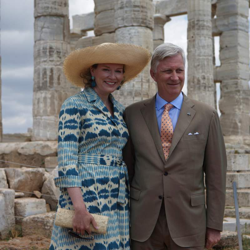 Felipe y Matilde de Bélgica concluyen su visita de Estado a Grecia 