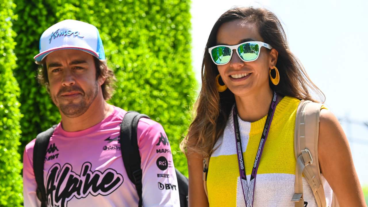 Raquel del Rosario, encantada con la relación de Fernando Alonso, su exmarido, con Andrea Schlager