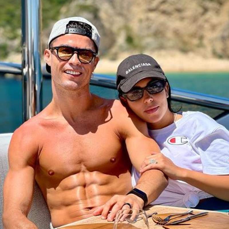 Cristiano Ronaldo se pone romántico con Georgina Rodríguez en uno de sus momentos más difíciles