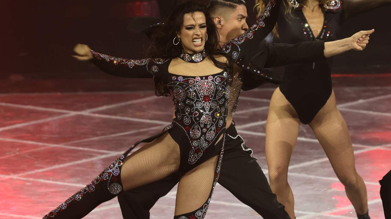 Chanel estrena en la gran final de Eurovisión 2022 el verdadero mono de cristales de Swarovski de Palomo Spain