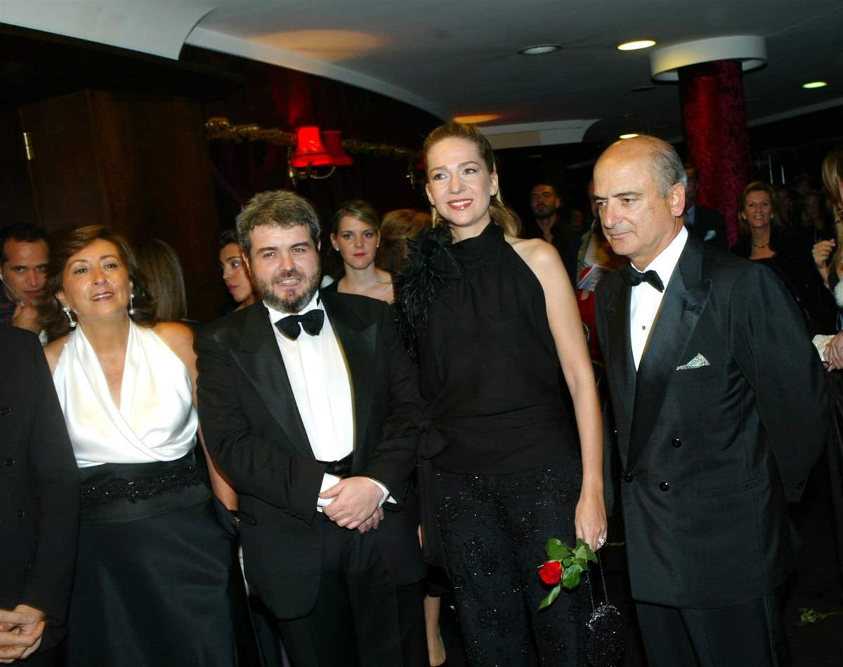 Infanta Cristina y Lorenzo Caprile